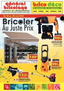 Catalogue promo général bricolage du 2 au 28 mai 2023