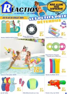 Catalogue promo réaction du 16 au 28 juillet 2024
