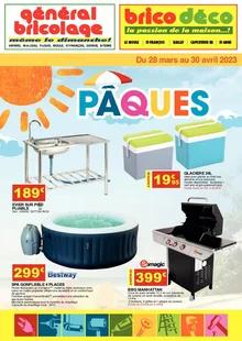 Catalogue promo général bricolage du 28 mars au 30 avril 2023