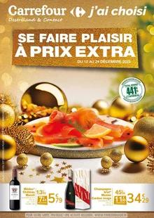 Catalogue promo carrefour du 12 au 24 décembre 2023