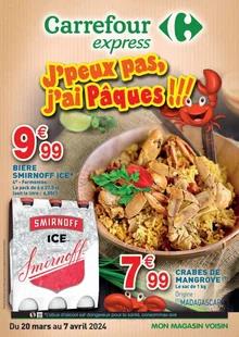 Catalogue promo carrefour express du 20 mars au 7 avril 2024