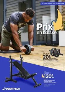 Catalogue promo decathlon du 13 avril au 5 mai 2024