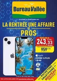 image de couverture du cataloque La rentrée une affaire de pros