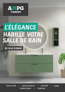 Catalogue promo ampg plomberie du 10 au 30 mars 2025