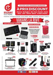 Catalogue promo discount electronic  du 1 juillet au 22 août 2025