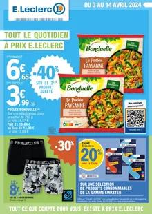 Catalogue promo e.leclerc du 3 au 14 avril 2024