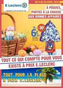 Catalogue promo e.leclerc du 9 au 20 avril 2025