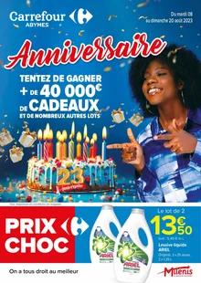 image de couverture du cataloque Anniversaire