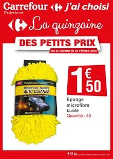 Catalogue promo carrefour du 23 janvier au 4 février 2024