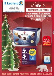 Catalogue promo e.leclerc du 7 au 18 décembre 2022