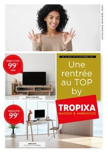 Image de couverture du cataloque Une rentrée au TOP by Tropixa