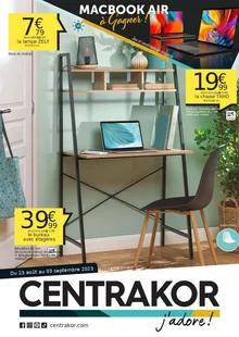 Catalogue promo centrakor du 23 août au 3 septembre 2023