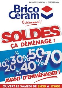 Catalogue promo bricoceram du 28 septembre au 22 octobre 2024