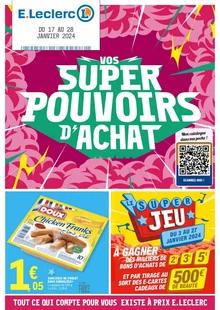 Catalogue promo e.leclerc du 17 au 28 janvier 2024