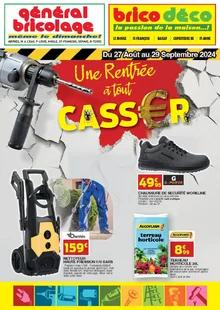 Catalogue promo général bricolage du 27 août au 29 septembre 2024