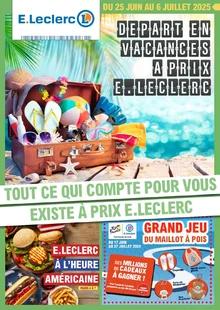 Catalogue promo e.leclerc du 25 juin au 6 juillet 2025