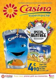 image de couverture du cataloque Spécial rentrée