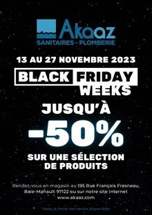 image de couverture du cataloque Black Friday Weeks