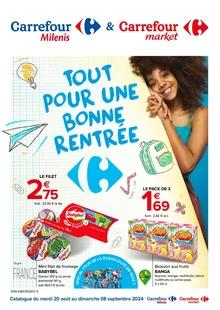 Catalogue promo carrefour du 20 août au 8 septembre 2024