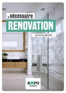 Catalogue promo ampg plomberie du 3 au 30 juin 2024