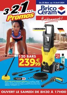 Catalogue promo bricoceram du 25 mars au 14 avril 2024