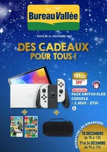Catalogue promo bureau vallée du 4 au 24 décembre 2023