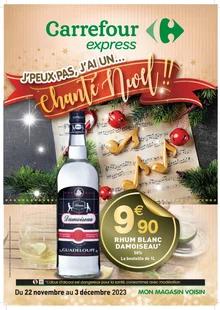 Catalogue promo carrefour express du 22 novembre au 3 décembre 2023