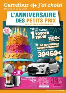 Catalogue promo carrefour du 24 septembre au 6 novembre 2024