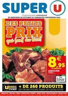 Catalogue promo super u du 26 octobre au 6 novembre 2022