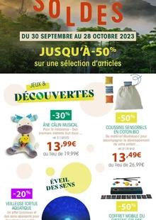Catalogue promo nature & découvertes du 30 septembre au 28 octobre 2023