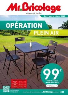 image de couverture du cataloque Opération plein air