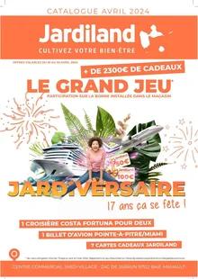 Catalogue promo jardiland du 1 au 30 avril 2024