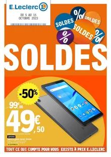 Catalogue promo e.leclerc du 5 au 15 octobre 2023