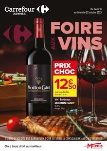 Catalogue promo carrefour du 10 au 22 octobre 2023