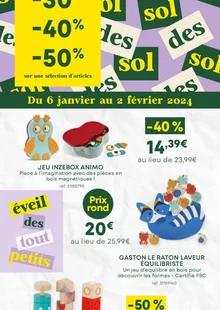 Catalogue promo nature & découvertes du 6 janvier au 2 février 2024