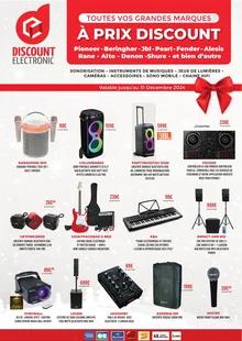 Catalogue promo discount electronic  du 29 novembre au 31 décembre 2024