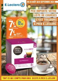 Catalogue promo e.leclerc du 28 août au 8 septembre 2024