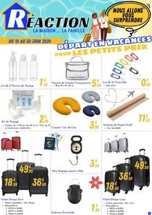 Catalogue promo réaction du 18 au 30 juin 2024