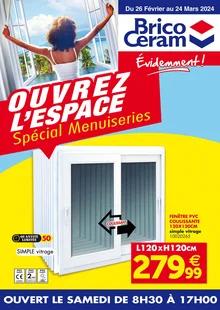 Catalogue promo bricoceram du 26 février au 24 mars 2024