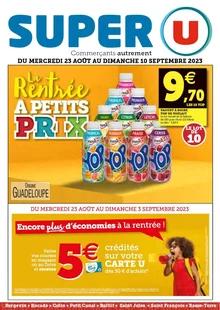 image de couverture du cataloque La rentrée à petits prix