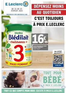 Catalogue promo e.leclerc du 15 au 25 février 2024