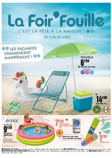 Catalogue promo la foir'fouille du 2 au 20 août 2023