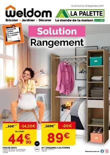 Catalogue promo weldom du 22 août au 15 septembre 2024