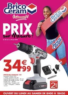Catalogue promo bricoceram du 28 mai au 28 juin 2025