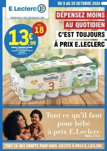 Catalogue promo e.leclerc du 9 au 20 octobre 2024