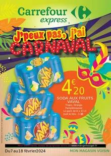 Catalogue promo carrefour express du 7 au 18 février 2024