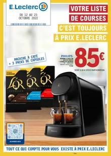 Catalogue promo e.leclerc du 12 au 23 octobre 2022