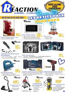 Catalogue promo réaction du 30 mai au 16 juin 2024