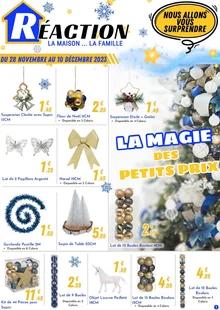 Catalogue promo réaction du 28 novembre au 10 décembre 2023