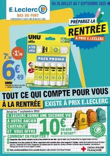 Catalogue promo e.leclerc du 30 juillet au 7 septembre 2025